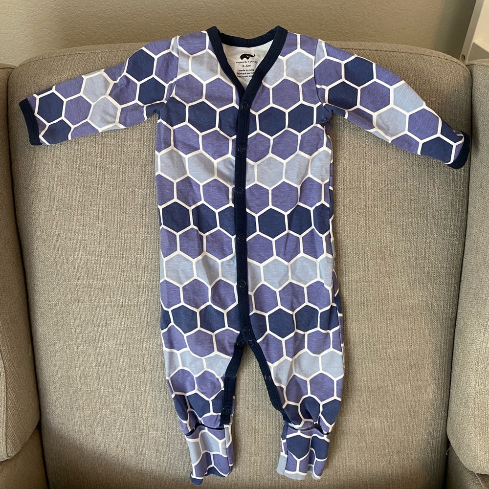 Monica and Andy onsie 3-6 months